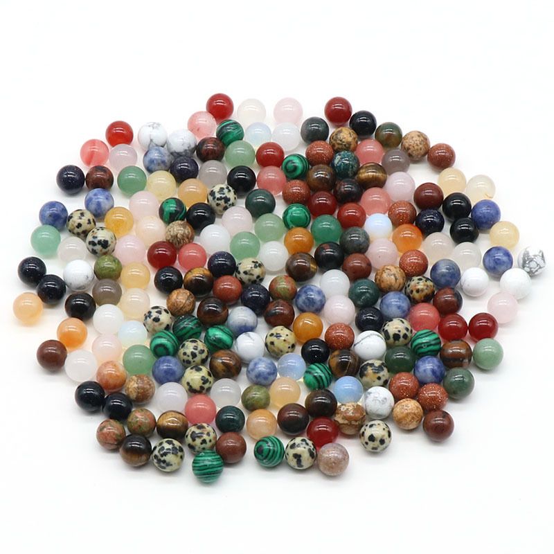 1306-8Mm contas não porosas, cristal natural pedra semipreciosa ágata contas redondas DIY jóias de pedra natural material de incrustação