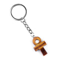 2002-Ametista Anka Cross Keychain Antiga Pedra Egípcia Símbolo de Vida DIY Pingente De Decoração De Casa
