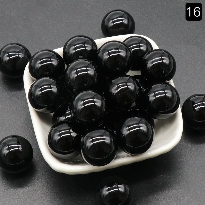 1097Bola não porosa não porosa Bola redonda de 20mm ágata de ametista natural DIY pedra não porosa contas redondas