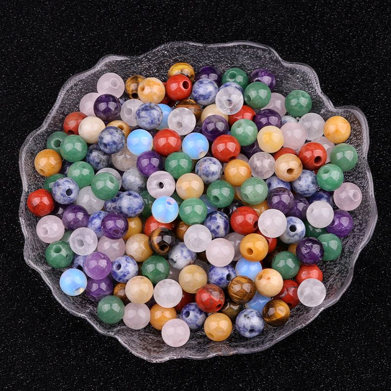 2197-Grânulos de buraco grande Ágata de cristal contas soltas 12mm buraco 3mm grande buraco DIY roupas pedra natural contas soltas acessórios