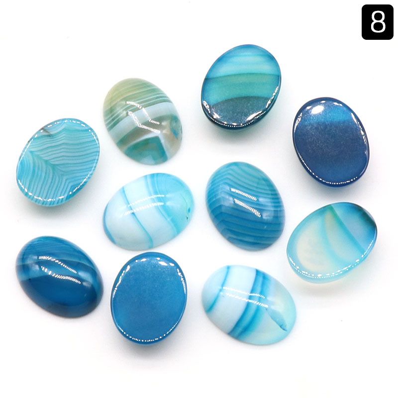 1244-15X20 Superfície de anel em forma de ovo, jóias DIY geométricas de cristal incrustadas com acessórios de pedra solta, cristal de morango.