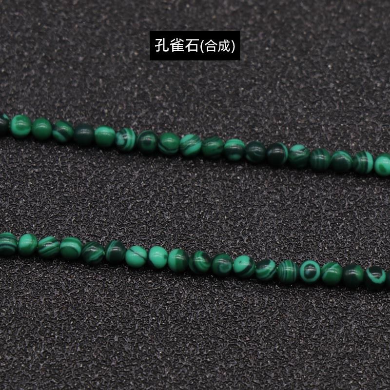 329-Ágata de cristal natural 2mm contas redondas gancho de cabelo material de caminhada pulseira DIY colar acessórios de jóias