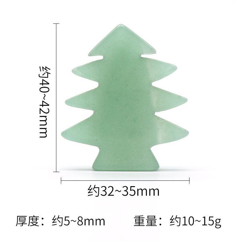 1481-Pedra de cristal natural mini árvore de Natal DIY pinheiro pequena árvore de Natal decoração de Natal pequeno presente