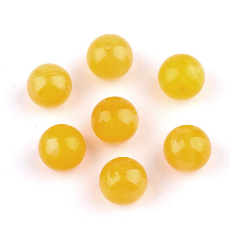 Contas de meio buraco de 1929-12Mm, contas redondas de meio buraco de ágata de cristal contas soltas Brincos de viga DIY acessórios de incrustação Contas de Buda
