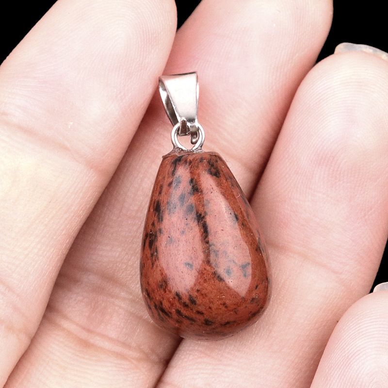1463-20Mm pingente de gota de água redonda, pedra semi-preciosa natural pingente de gota de água redonda brincos DIY colar acessórios de jóias