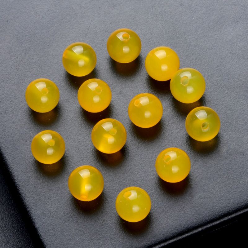 1651-6Mm contas de meio buraco cristal natural Contas de Buda de ágata contas redondas contas soltas Brincos de garanhão DIY acessórios de incrustação