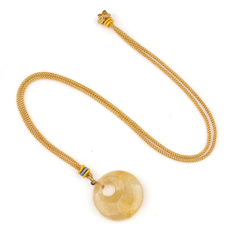 2330-30Mm colar de fivela de segurança com orifício lateral, pingente de ágata de cristal de grande abertura, colar de fivela de princesa, novos produtos estão à venda.