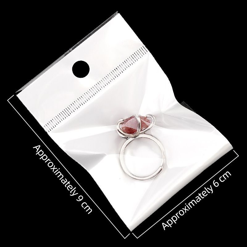 2342-Novo Anel de Ametista Natural Vintage Pedra De Cristal Áspera Suporte De Cobre De Seis Garras Anel Aberto