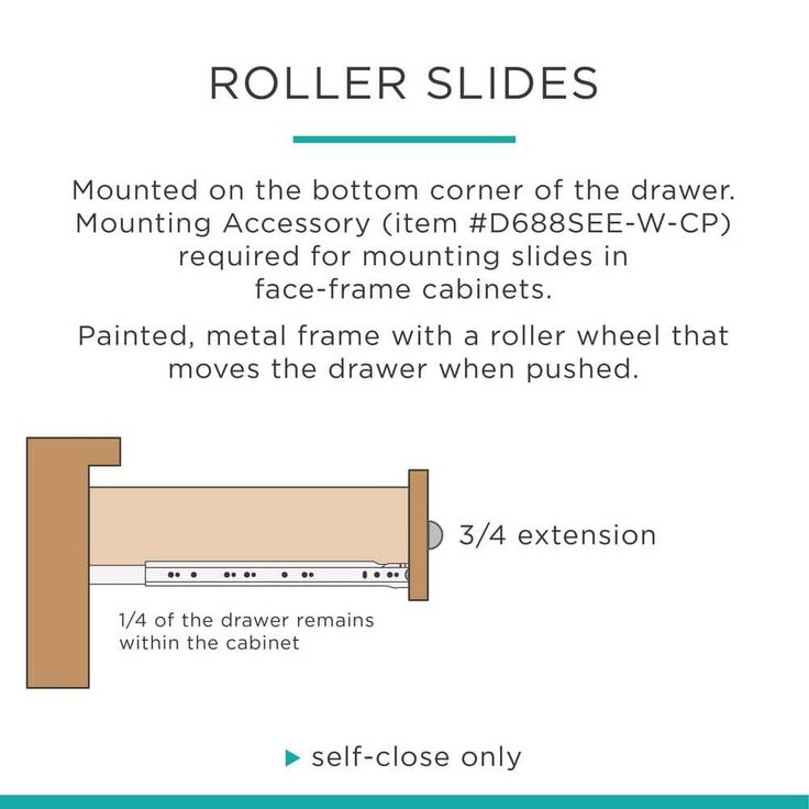 14 in. Soft-Close Full Extension Side Mount Ball Bearing Drawer Slide Set