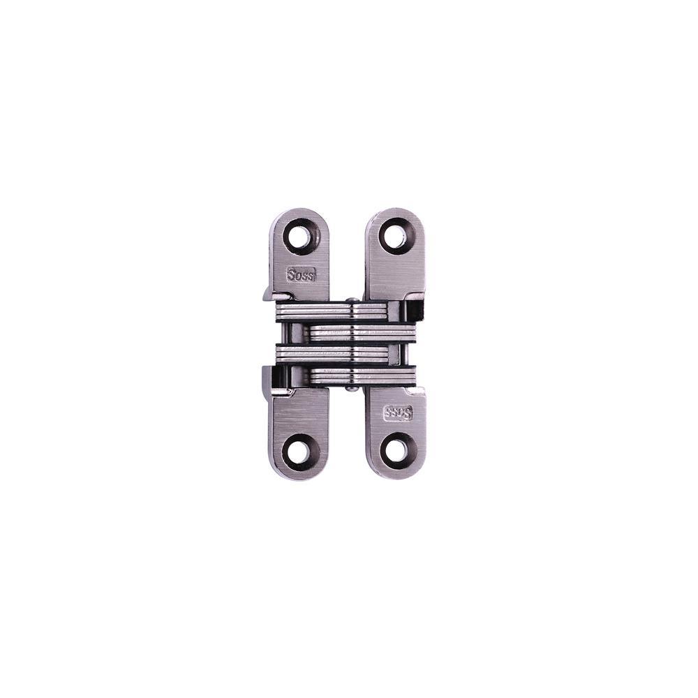 1/2 in. 2-3/8 in. Satin Chrome Invisible Hinge