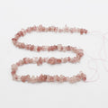 39-Cristal 40cm cascalho polido irregular frisado pulseira artesanal DIY colar brincos acessórios de jóias