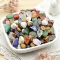 1132-Pedra preciosa de cristal natural cascalho 100g / saco de areia de pedra de mineração infantil materiais de escavação arqueológica