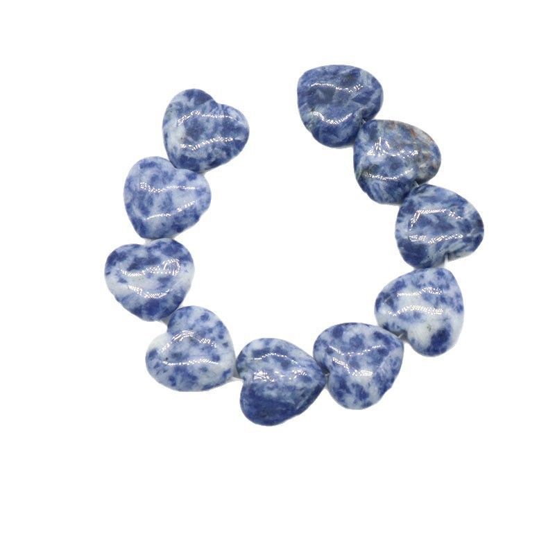 1359-20Mm ágata de cristal de amor pedras semi-preciosas contas soltas pulseira DIY colar brincos acessórios de jóias material