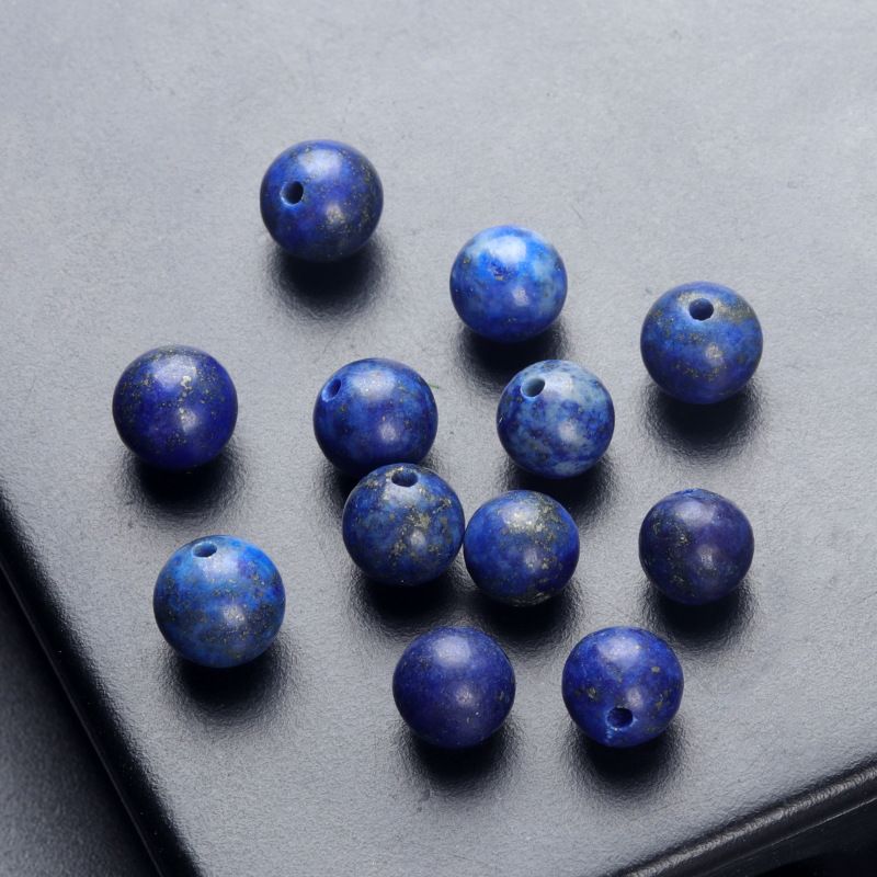 1651-6Mm contas de meio buraco cristal natural Contas de Buda de ágata contas redondas contas soltas Brincos de garanhão DIY acessórios de incrustação