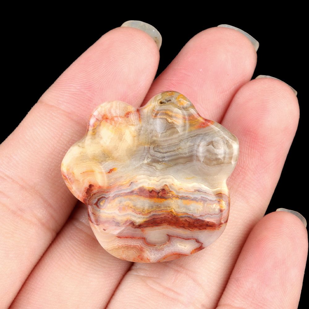 Cristal natural pedra semipreciosa ametista gravada garra de gato urso pata enfeite criativo presente decorativo