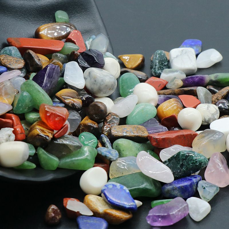 1132-Pedra preciosa de cristal natural cascalho 100g / saco de areia de pedra de mineração infantil materiais de escavação arqueológica