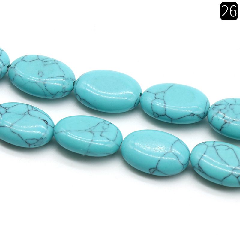 1319-13X18mm cristal de ágata frisada em forma de ovo pedra semi-preciosa trabalho oval em andamento acessórios de jóias DIY