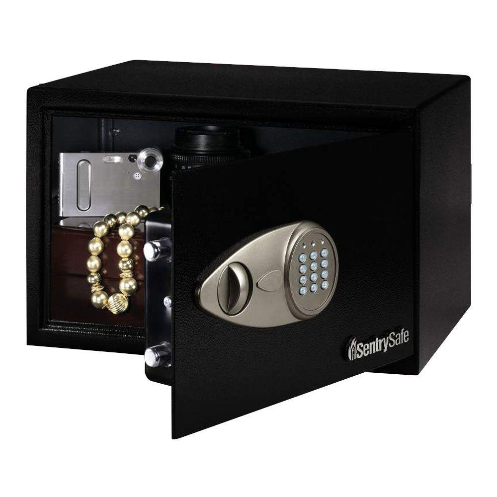 0.5 cu. ft. Electronic Safe with Key Override Lock
