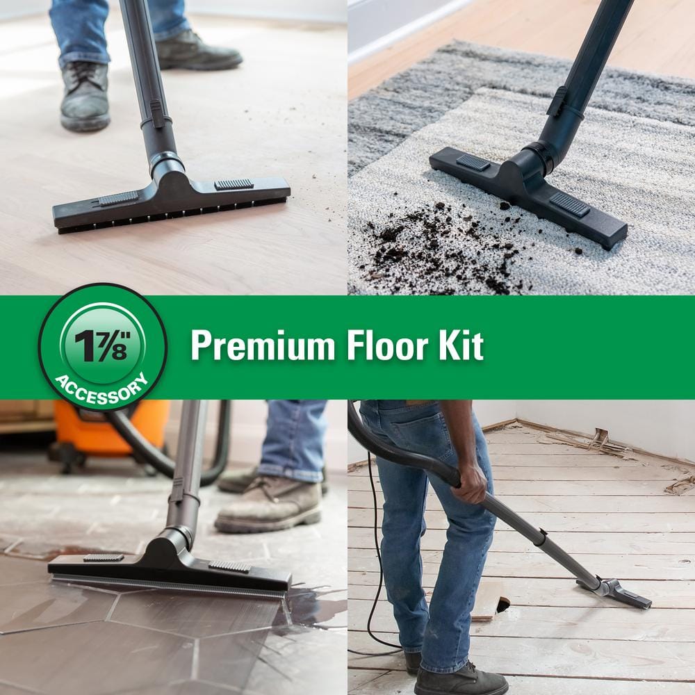 1-7/8 in. and 2-1/2 in. Premium Floor Cleaning Accessory Kit Shop Vac Attachments for RIDGID Wet Dry Vacuums